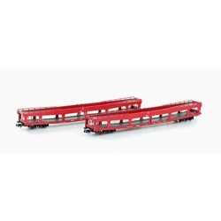 2er Set Autotransportwagen DDm 916, EETC, Ep.VIMF33303