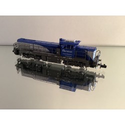 Locomotive DE18 Vossloh livrée Ferrotract 004-6 analogique