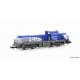 Locomotive DE18 Vossloh livrée Ferrotract 004-6 analogique