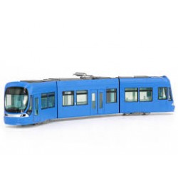 My Tram Hiroden 1000 LRT tramway bleu
