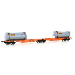 Containerwagen Sggmrss'90 Wascosa, Ep.VI, Bertschi