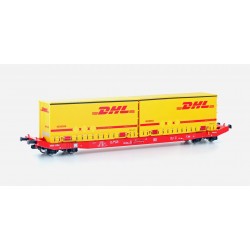 Containerwagen Sgkkms 698 DB Cargo, Ep.VI, DHL