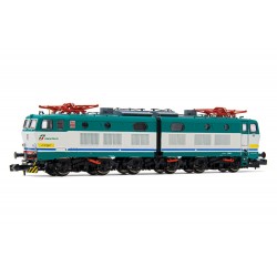 FS, locomotive électrique classe E655, 2e série, livrée XMPR Cargo logo "FS Trenitalia"DCC