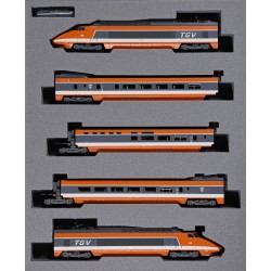 TGV Sud-Est rame 84 Dieppe 5 éléments