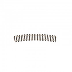 Gleis gebogen R2, 22,5° (VE 8) 
