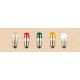 1 Lampe m. Schraubs. grün lose Zylinder