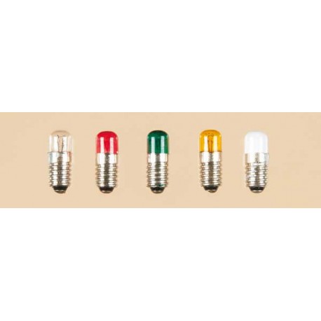 1 Lampe m. Schraubs. grün lose Zylinder