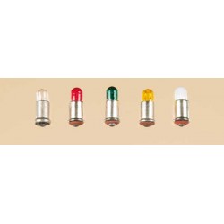 1 Lampe m. Stecks. gelb lose