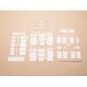 - Flush glazing, skylights