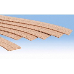 Bandes de liége pour voies, 18 pcs.