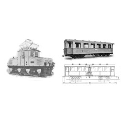 H22070 Zugspitzbahn AEG Tallok, 2 Wagen