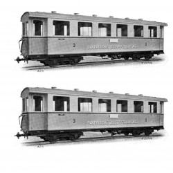 H43101 Zugspitzbahn 2 Wagen HOm