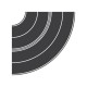 R 70702_Teerbelag Kurvensatz je 1x Radius 84+165mm