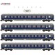 4tlg. TOUROPA Set 1 DB Ep.IIIb 2xBcm53/2xBcm53-60H22200