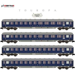 4tlg. TOUROPA Set 1 DB Ep.IIIb 2xBcm53/2xBcm53-60H22200