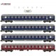 4tlg. TOUROPA Set 2 DB Ep.IIIb 3x Bcm53/WRtüm 51-60H22201