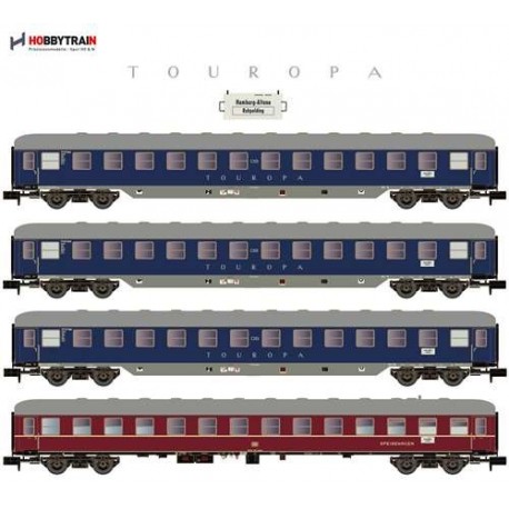 4tlg. TOUROPA Set 2 DB Ep.IIIb 3x Bcm53/WRtüm 51-60H22201