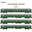 - 4tlg. SCHARNOW Set 1 DB Ep.IIIb 2xBcm54/Bcm53-60/Bcm54-60