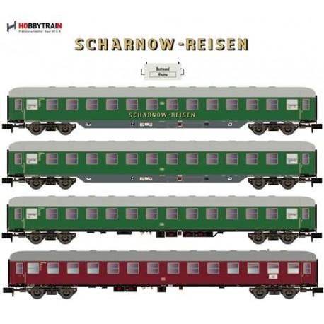 4tlg. SCHARNOW Set 2 DB Ep.IIIb 2x Bcm54/Bcm53/WRtüm 51-60H22203
