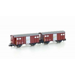 2er Set gedeckte Güterwagen K3 SBB, Ep.IVH24251