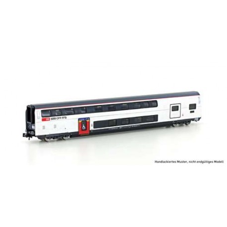 IC2020 Dosto-Wagen, 1.Kl./Gepäck SBB, Ep.VI, RefitH25122