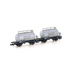 2er Set Leichtbau-Kesselwagen SNCF/Millet, Ep.III