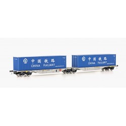 Containerwagen Sggmrss'90 AAE, Ep.VI, China Rail