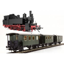 Set de train BR98.8 et 3 voitures locaux, DRG,ép.243298-02